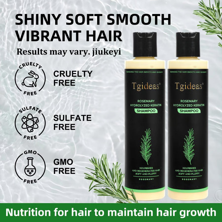 Tgideas Organic Rosemary Shampoo – Boost Growth & Reduce Hair Fall