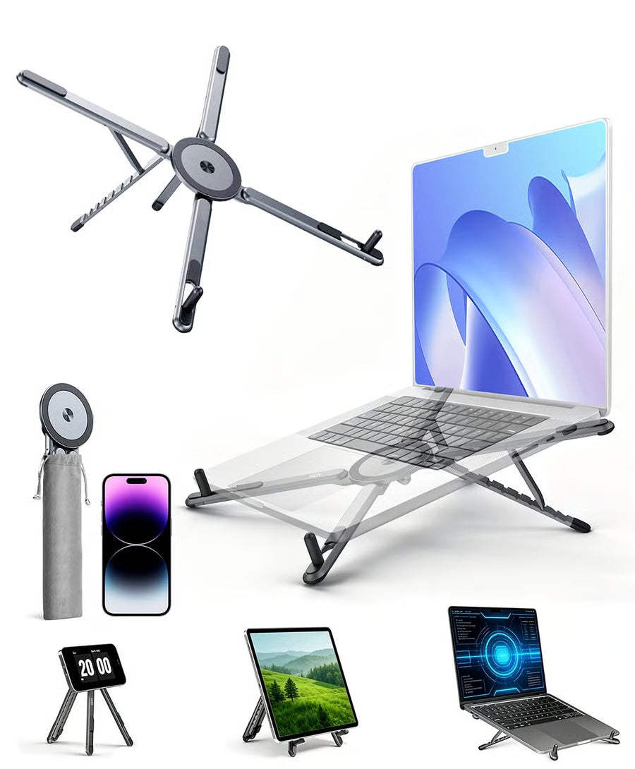 The Ultimate 3-in-1 Magnetic Adjustable Stand