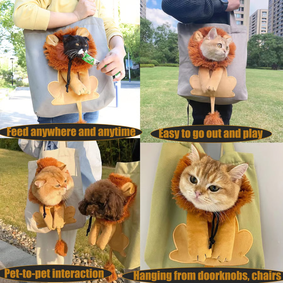 Cute Pet Canvas Shoulder Bag