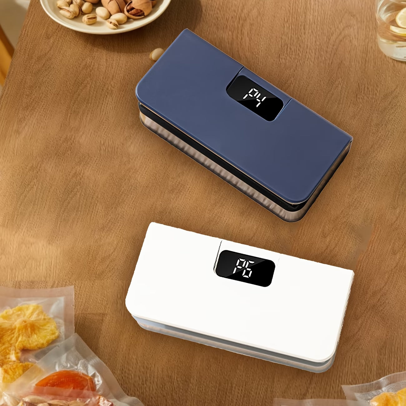 Portable kitchen food bag sealing machine