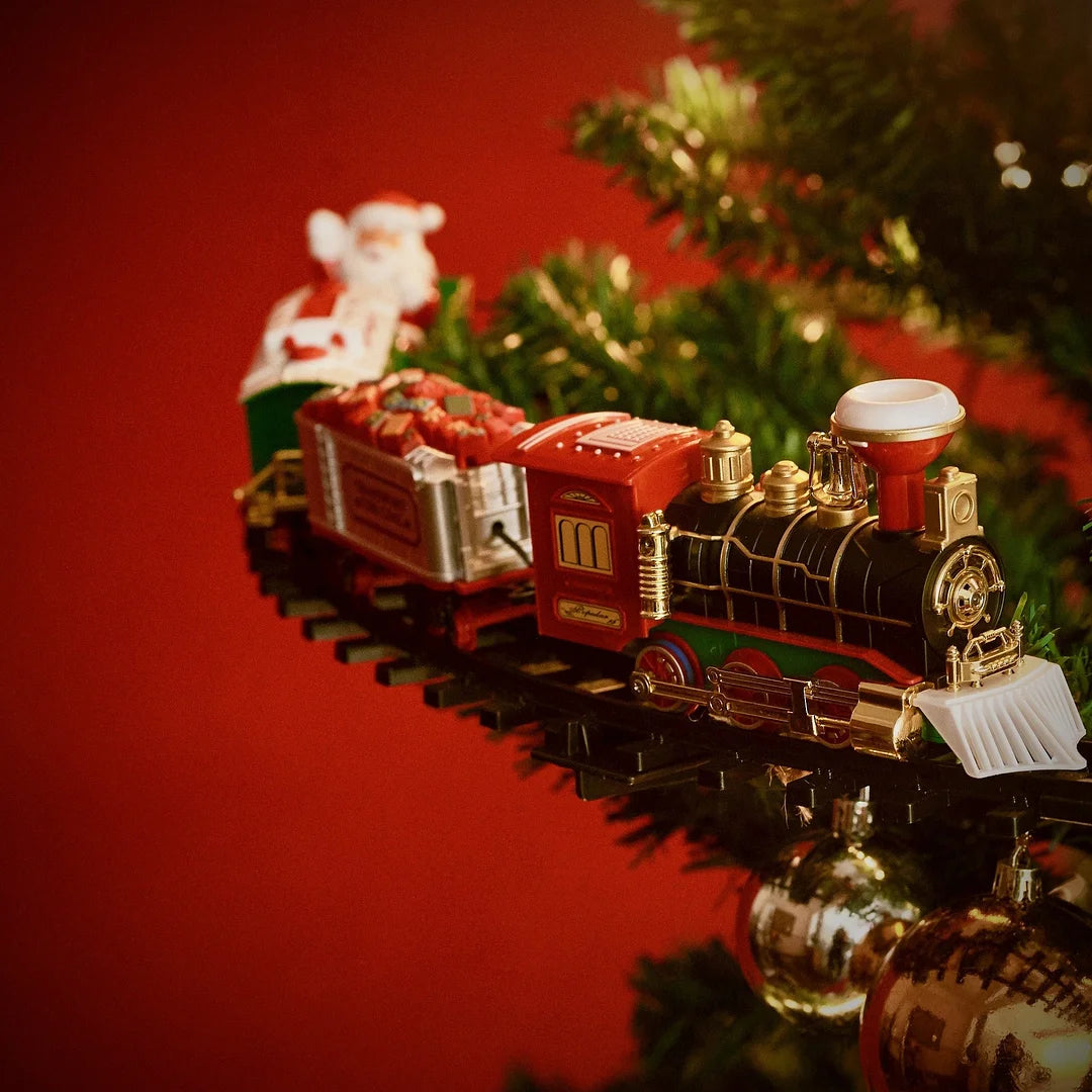 Christmas Tree Suspension Track Electric Train Kit