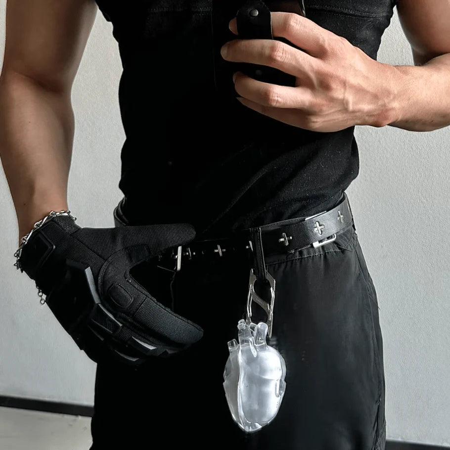 Crystal Clear Heart Case For AirPods