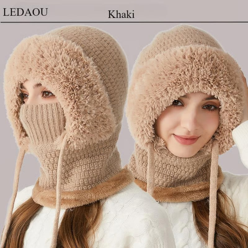3-in-1 Beanie Hat for Women – Warm, Stylish & Versatile