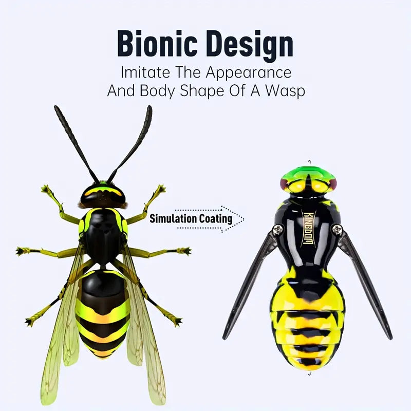 Artificial Floating Wasp Crawl Bait