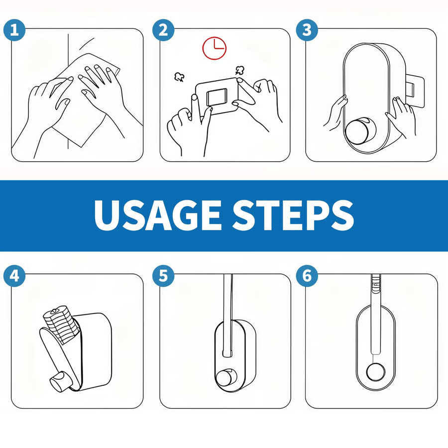 🧼Upgrade Your Toilet Cleaning – Disposable System with 32 Refills