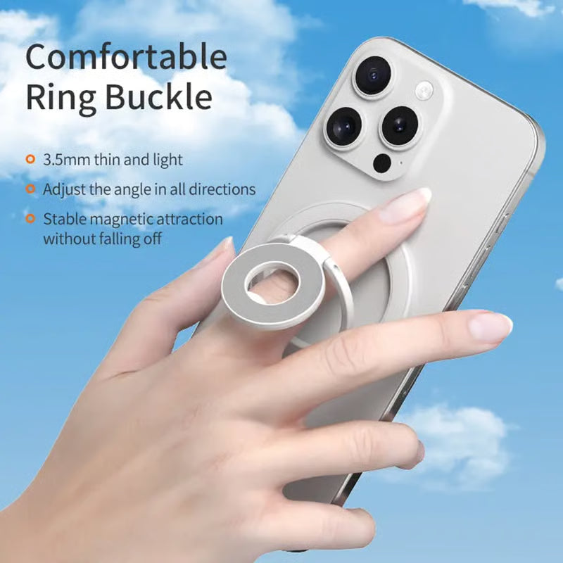 MagFlex 360° Magnetic Stand | Ring Grip & Kickstand | MagSafe 💎| iPhone 13–16
