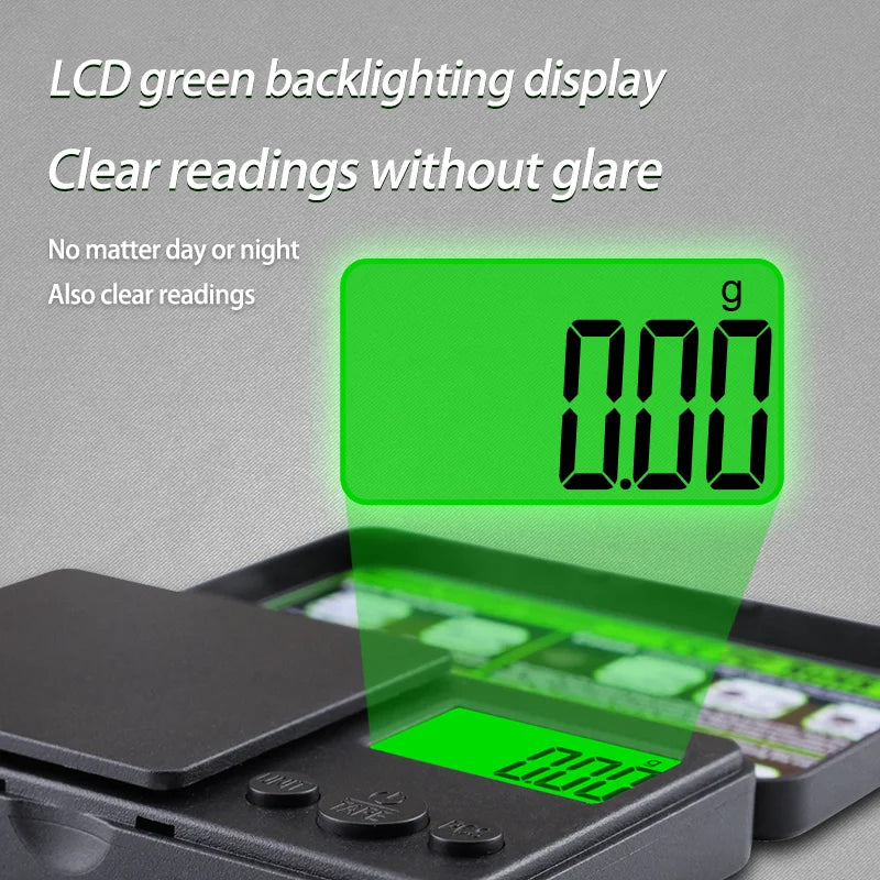 Top Flip  Precision Digital Pocket Scale (0.01g-1kg)