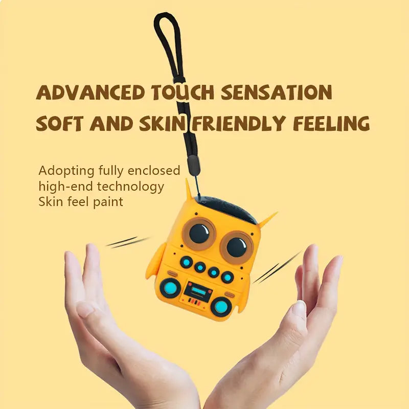 Mini Owl Bluetooth Speaker – Strong Bass & FM Radio Function