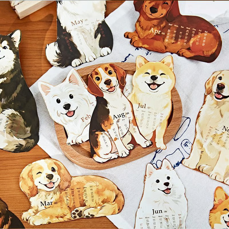 2026 Illustrated Pet Calendar – Cute & Creative Designs