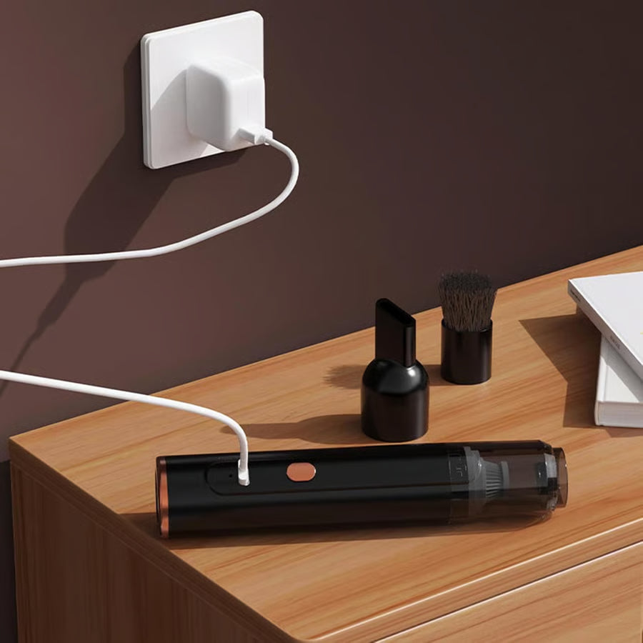 Portable Cordless Vacuum for Coffee Grinder Cleaning