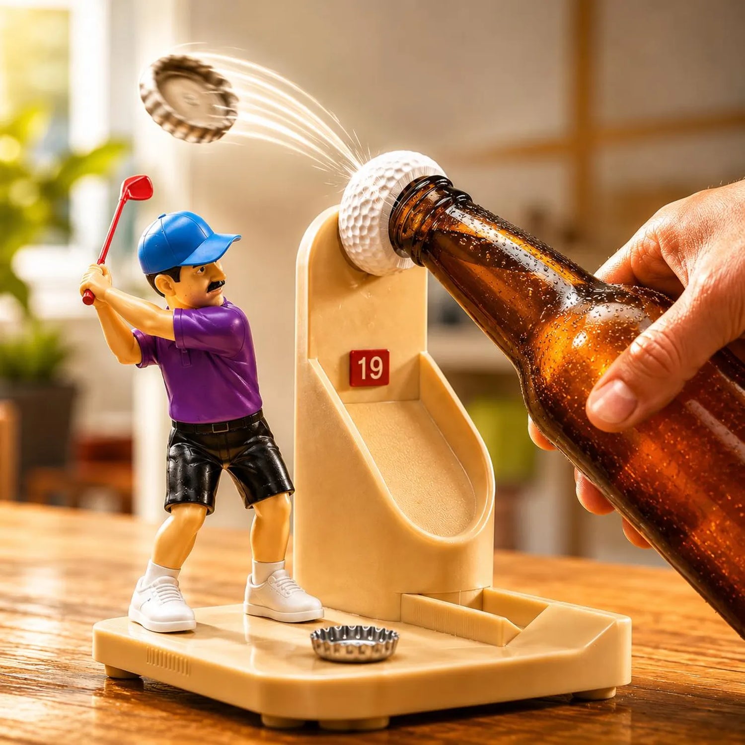 Golf-Themed Fun Bottle Opener