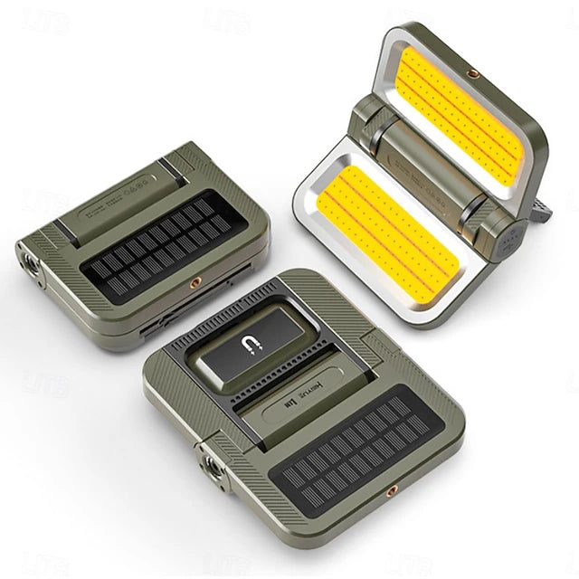 2400LM  Solar-Powered Lithium Battery Flood Light