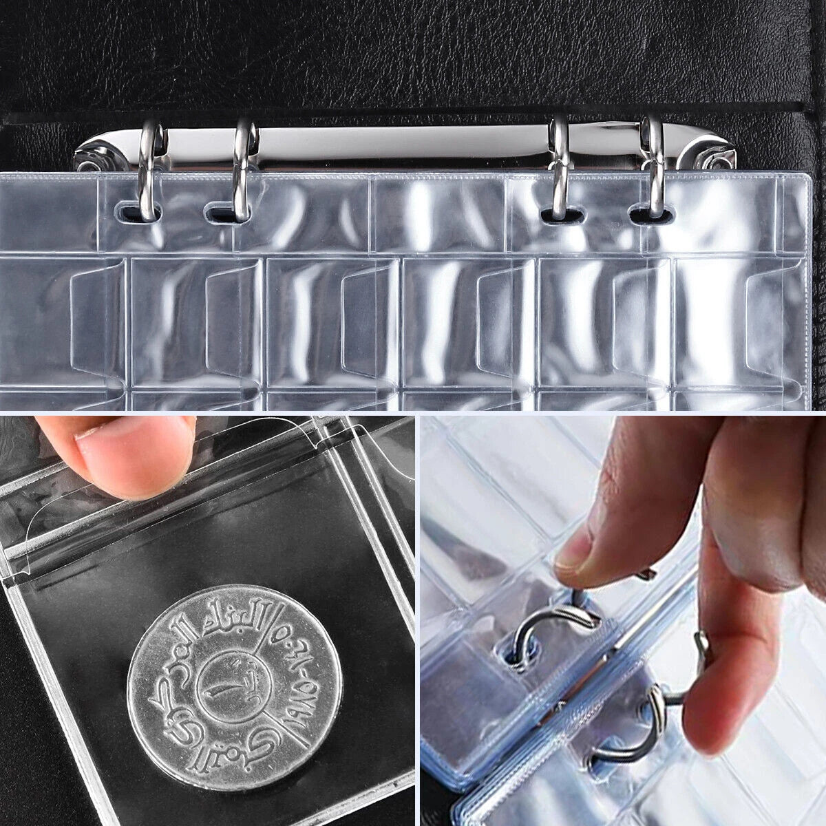 480-Pocket Coin Collection Book