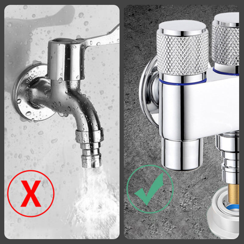 ✨1/2" Double Switch Outlet Angle Valve