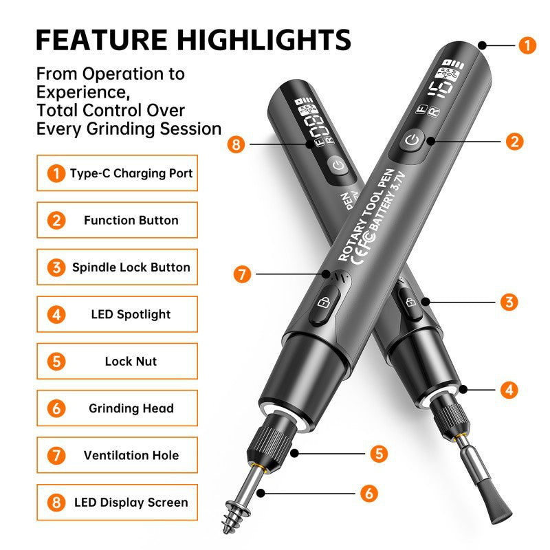 ⏳Limited-time 50% off⏰Professional Precision Grinding & Polishing Tool Kit🛠️💎