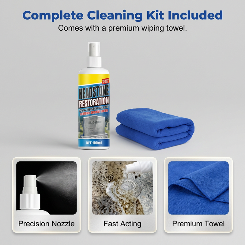 Fast-Acting Monument & Headstone Cleaner Spray