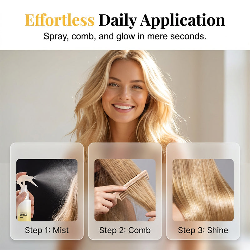 Blonde Hair Brightening & Shine Spray
