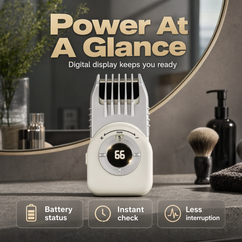 Portable Cordless Hair Trimmer for Men