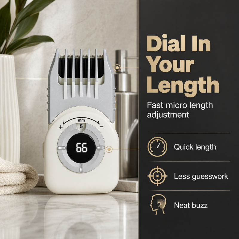 Portable Cordless Hair Trimmer for Men