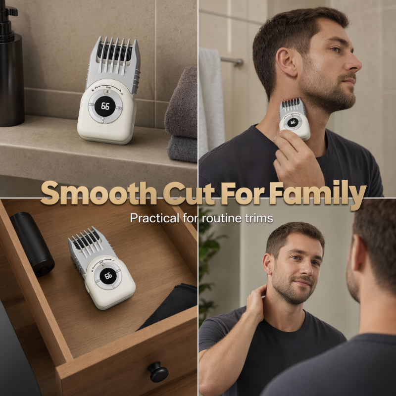 Portable Cordless Hair Trimmer for Men