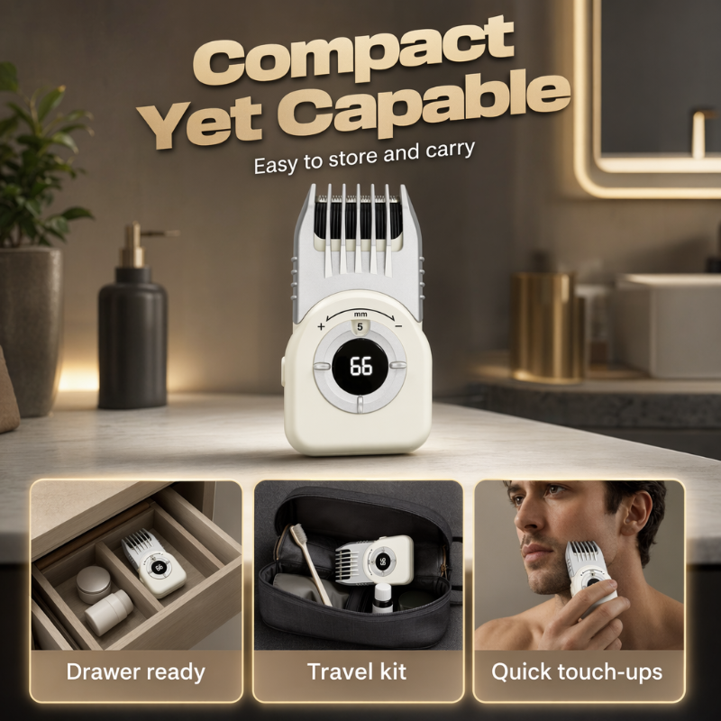 Portable Cordless Hair Trimmer for Men