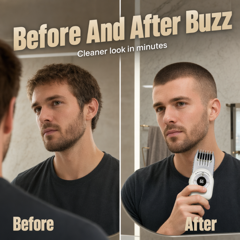 Portable Cordless Hair Trimmer for Men