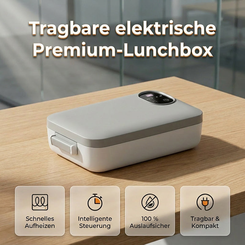 Portable Self-Heating Electric Lunch Box