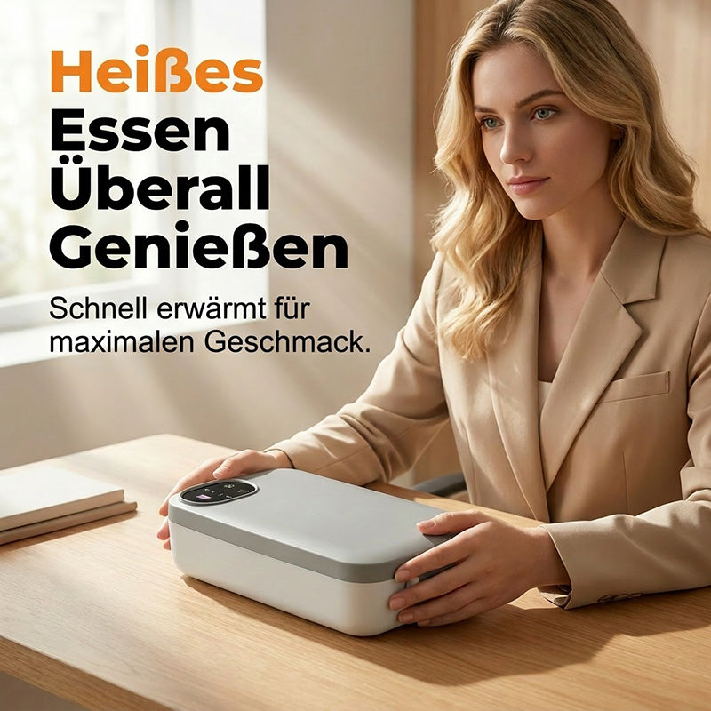 Portable Self-Heating Electric Lunch Box