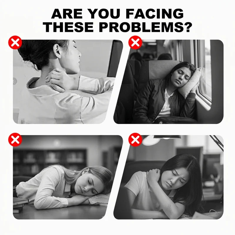 ✈️Portable Inflatable Travel Neck Pillow😴