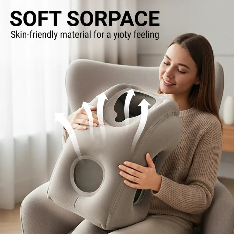 ✈️Portable Inflatable Travel Neck Pillow😴